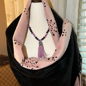 Double face shawl for women